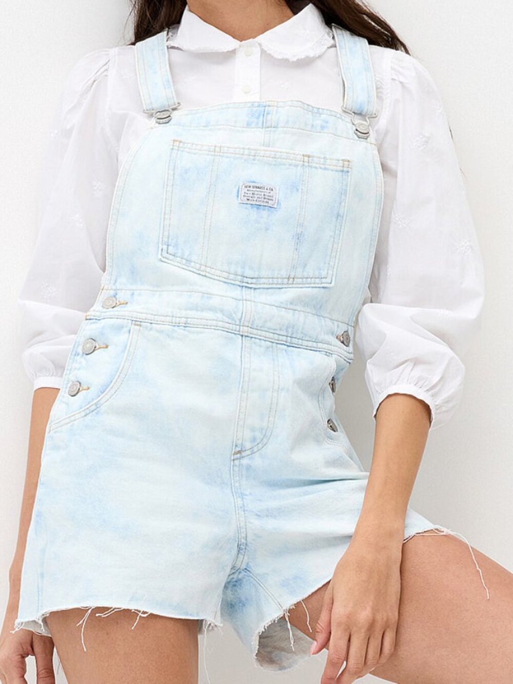 (SALE) Levi's Light Blue Denim Overalls 100% Cotton